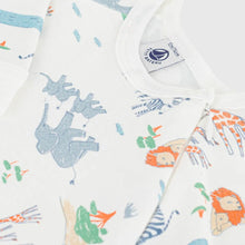 Load image into Gallery viewer, Animals Side-Zip Footie
