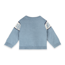 Load image into Gallery viewer, Apres Ski Baby Knit Wordy Pullover (Organic Cotton)
