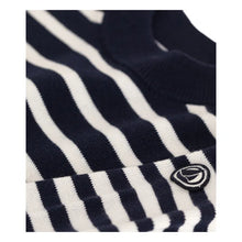 Load image into Gallery viewer, Navy Striped Crewneck Sweater
