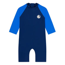 Load image into Gallery viewer, Baby Full Body Blue Rashguard
