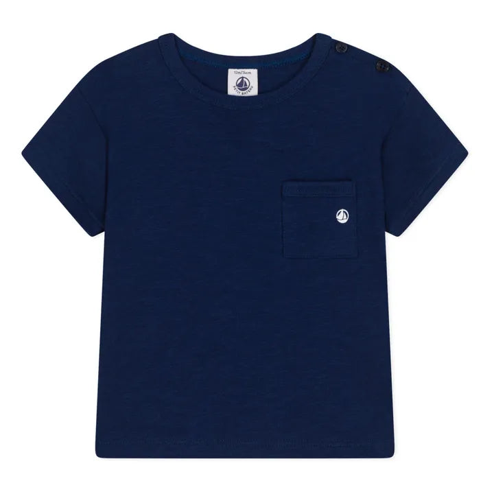 Baby Short Sleeve Tee with Pocket