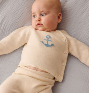 Baby Anchor Sweater and Pants Set