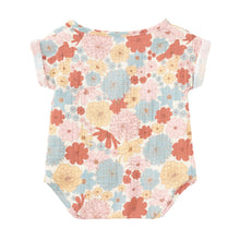 Load image into Gallery viewer, Wildflower Picnic Muslin Kimono Onesie

