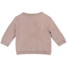 Load image into Gallery viewer, Giraffe Elephant Baby Cardigan Sweater (Organic) - 2 Colors
