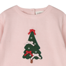 Load image into Gallery viewer, Christmas Cheer 3D Baby Girl Pullover &amp; Pant SET (Organic)
