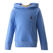 Load image into Gallery viewer, Sailboat Embroidered Hoodie
