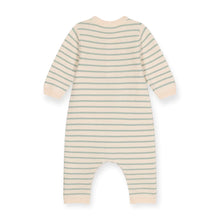 Load image into Gallery viewer, Knit Mint Striped Romper
