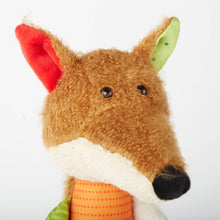 Load image into Gallery viewer, Patchwork Fox Plush Toy
