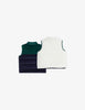 Baby Boy Corduroy Color Block Reversible Vest