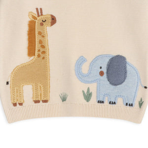 Safari Applique Sweater