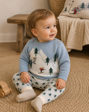 Load image into Gallery viewer, Ski Knit Baby Pullover Sweater &amp; Pant Set (Organic Cotton)
