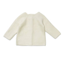 Load image into Gallery viewer, Safari Embroidered Baby Girl Organic Cardigan Sweater
