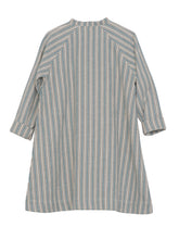 Load image into Gallery viewer, Arctic Stripe Brushed Flannel Dress
