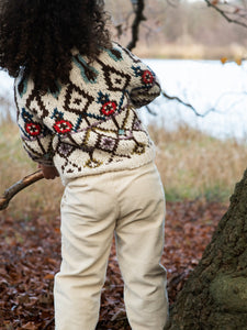 Alpaca Handknitted Jewel Sweater