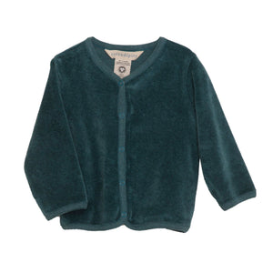 Baby Arctic Velour Snap Front Cardigan