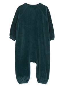 Baby Arctic Velour Playsuit