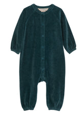 Load image into Gallery viewer, Baby Arctic Velour Playsuit
