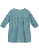 Load image into Gallery viewer, Baby Mineral Stripe Puff Dress
