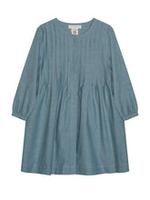 Load image into Gallery viewer, Teal dress with long sleeves

