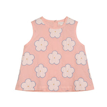 Load image into Gallery viewer, Peach Taffeta Embroidery Blouse
