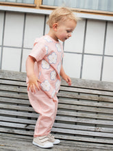 Load image into Gallery viewer, Baby Peach Pink Taffeta Embroidery Top
