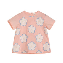 Load image into Gallery viewer, Baby Peach Pink Taffeta Embroidery Top
