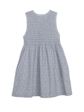 Load image into Gallery viewer, Indigo Gem Light Woven Smock Dress
