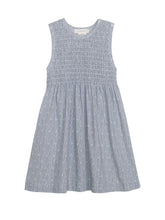 Load image into Gallery viewer, Indigo Gem Light Woven Smock Dress
