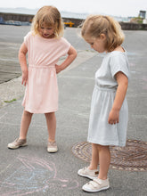Load image into Gallery viewer, Coral Stripe Beach Dress
