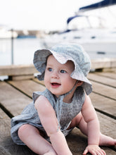 Load image into Gallery viewer, Indigo Gem Light Woven Sun Hat
