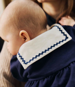 Baby Navy Sailor Dress with Leggings