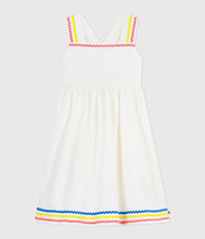 Load image into Gallery viewer, White Embroidered Dress
