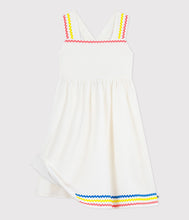 Load image into Gallery viewer, White Embroidered Dress
