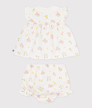 Load image into Gallery viewer, Floral Blouse and Bloomers Set
