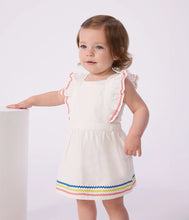 Load image into Gallery viewer, Baby Embroidered Ruffle Dress
