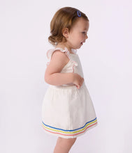 Load image into Gallery viewer, Baby Embroidered Ruffle Dress
