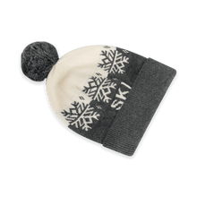 Load image into Gallery viewer, Ski Day Knit Baby Beanie Hat (Organic Cotton)
