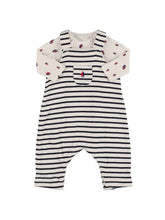 Load image into Gallery viewer, Baby 2-Piece Overall Boat Set
