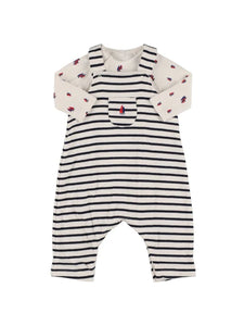 Baby 2-Piece Overall Boat Set