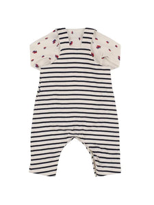 Baby 2-Piece Overall Boat Set