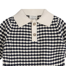 Load image into Gallery viewer, Leo Textured Knit Polo &amp; Pant Set (Organic Cotton)
