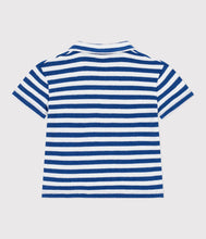 Load image into Gallery viewer, Terry Stripe Polo Shirt
