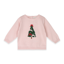 Load image into Gallery viewer, Christmas Cheer 3D Baby Girl Pullover &amp; Pant SET (Organic)
