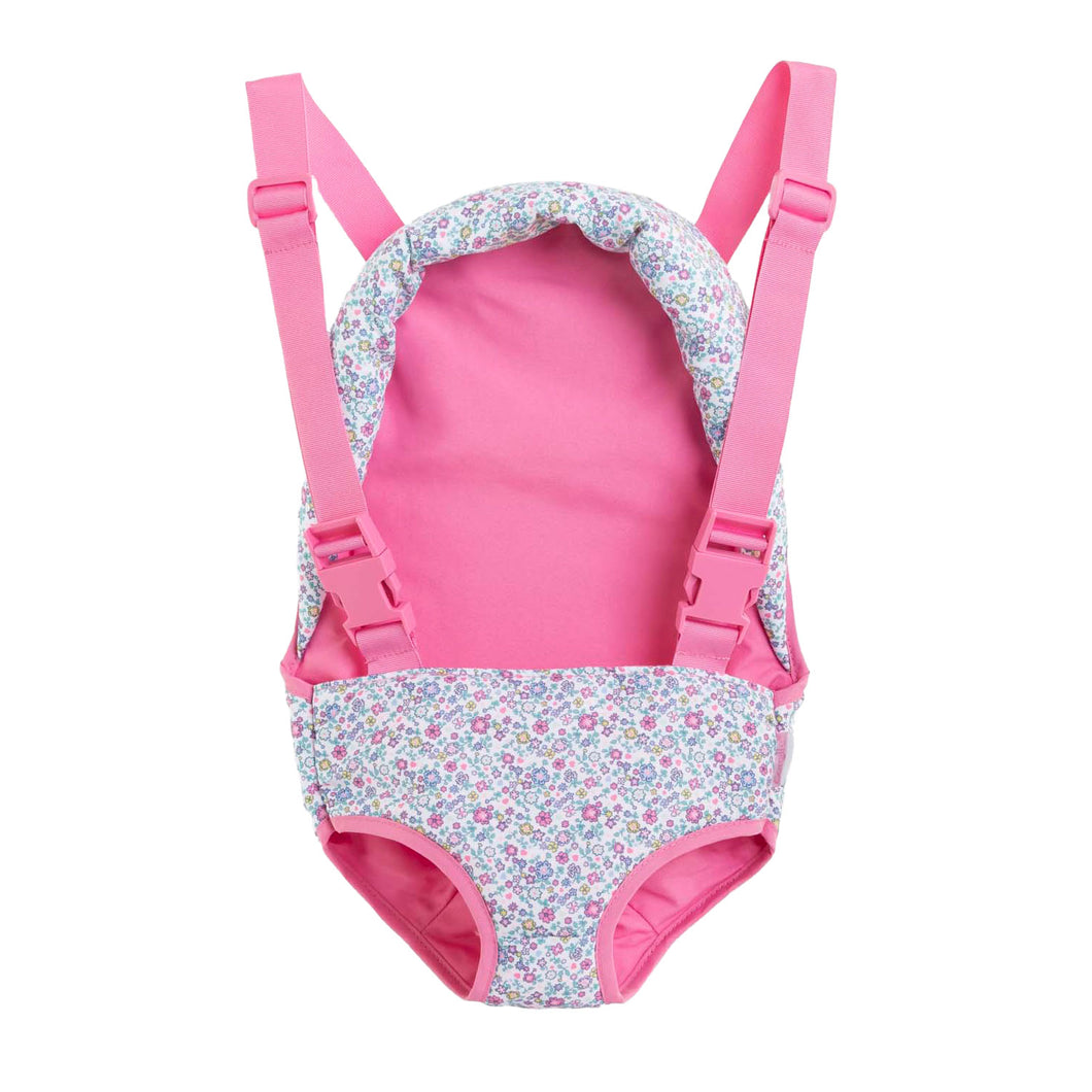 Bright Pink Floral Baby Doll Sling for 14
