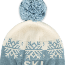 Load image into Gallery viewer, Ski Day Knit Baby Beanie Hat (Organic Cotton)
