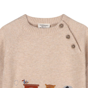 Animal Train Sweater