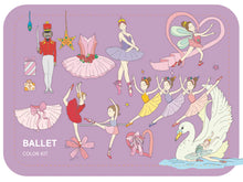 Load image into Gallery viewer, Small Ballet Coloring Kit
