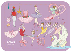 Small Ballet Coloring Kit