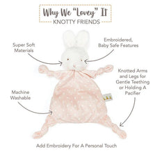 Load image into Gallery viewer, Blossom Bunny Knotty Friend
