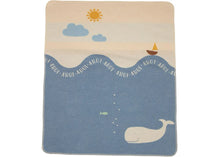 Load image into Gallery viewer, Whale Ahoi Baby Blanket
